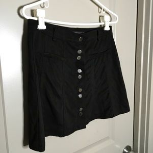 NEW ZARA trafaluc button skirt